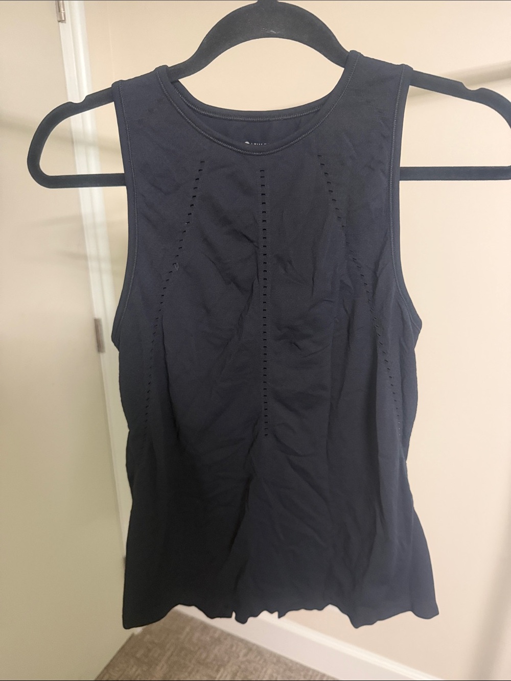 Athleta Black Sleeveless Performance Tank